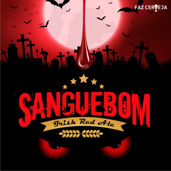 Kit Receita Cerveja 20L Sangue Bom - Irish Red Ale