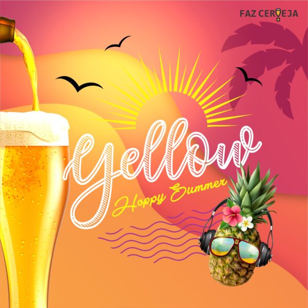 Kit Receita Cerveja 20L Yellow Hoppy Summer - Summer Ale