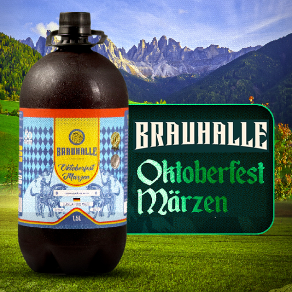 Brauhalle Märzen Growler 1,5L