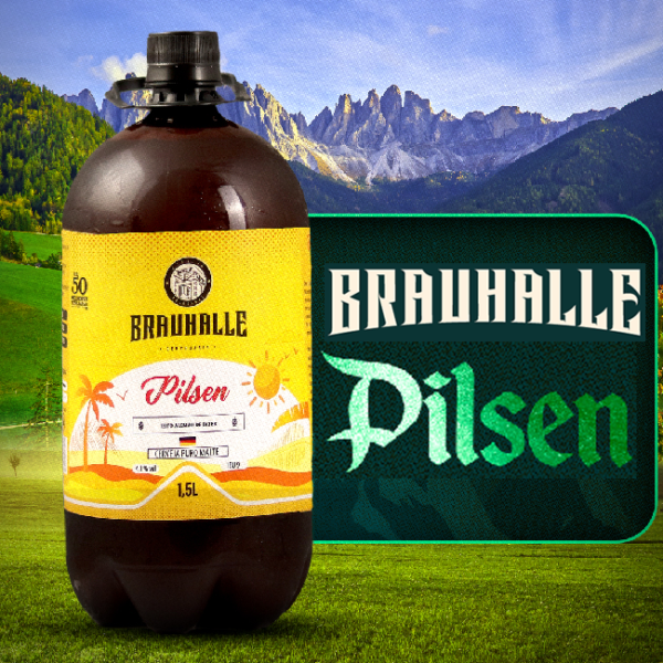 Brauhalle Pilsen Growler 1,5L