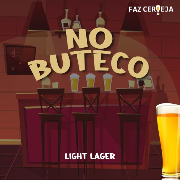 Kit Receita Cerveja 20L No Buteco - Light Lager