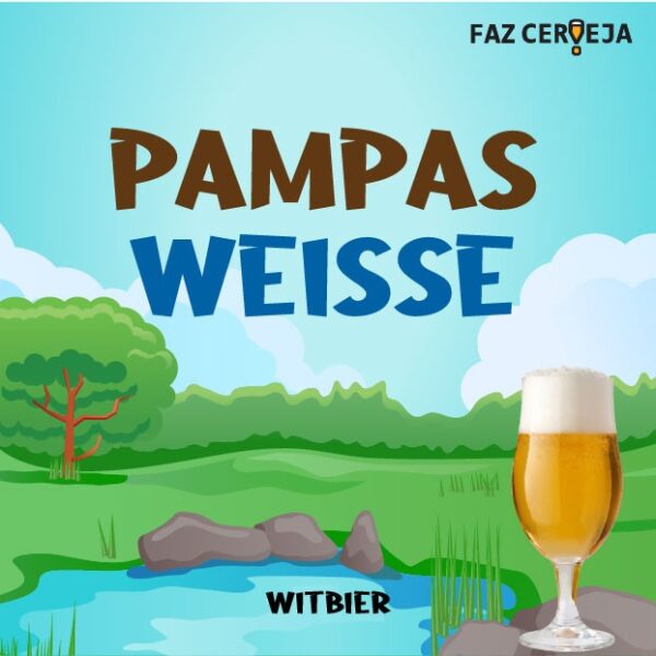 Kit Receita Cerveja 20L Pampa Weisse - Witbier