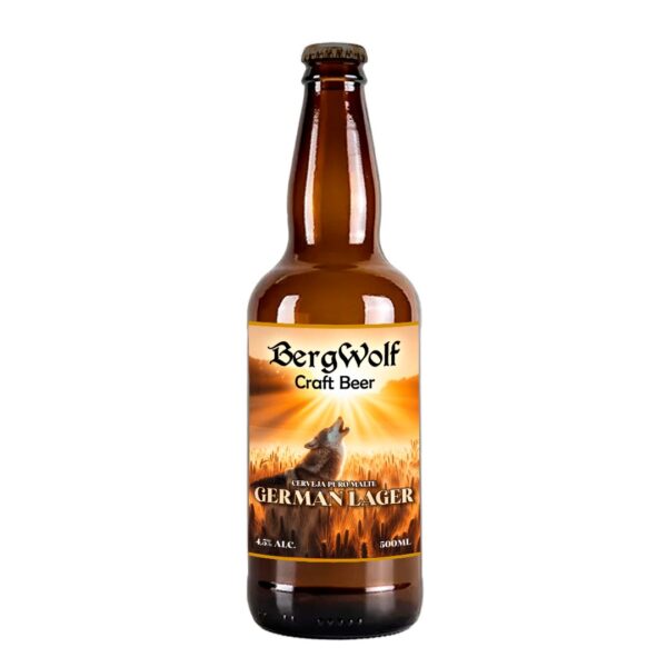 Bergwolf German Lager Garrafa 500ml