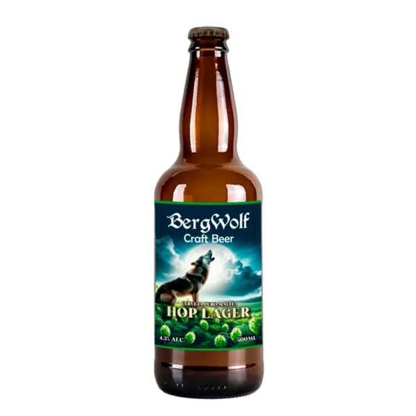 Bergwolf Hop Lager Garrafa 500ml