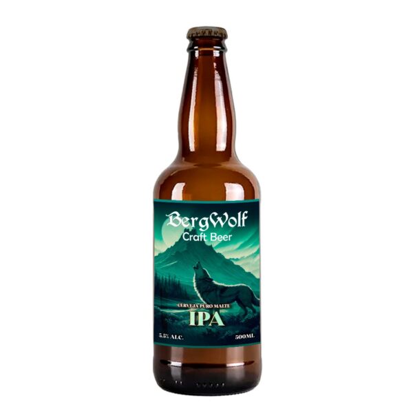 Bergwolf IPA Garrafa 500ml