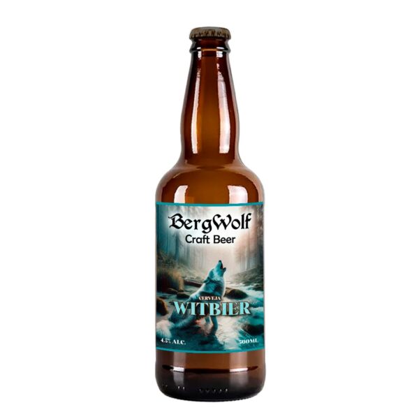 Bergwolf Witbier Garrafa 500ml